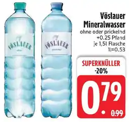 Edeka Vöslauer Mineralwasser Angebot