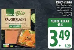 Edeka EDEKA Bio Räucherlachs Angebot