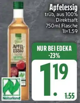 Edeka EDEKA Bio Apfelessig Angebot