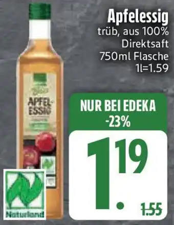 Edeka EDEKA Bio Apfelessig Angebot