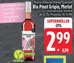 Edeka Bio Pinot Grigio, Merlot Angebot