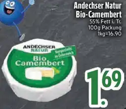 Edeka Andechser Natur Bio-Camembert Angebot