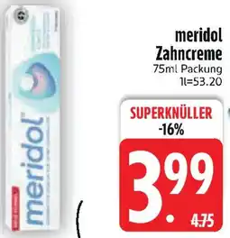 Edeka meridol Zahncreme Angebot