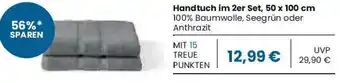 Edeka Handtuch im 2er Set, 50 x 100 cm Angebot