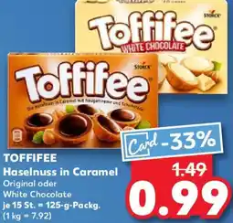 Kaufland TOFFIFEE Haselnuss in Caramel Angebot
