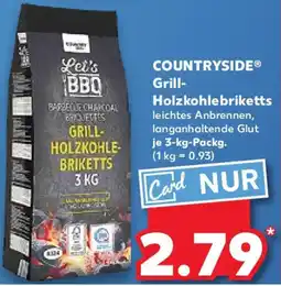 Kaufland COUNTRYSIDE Grill Holzkohlebriketts Angebot