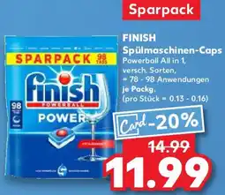 Kaufland FINISH Spülmaschinen-Caps Angebot