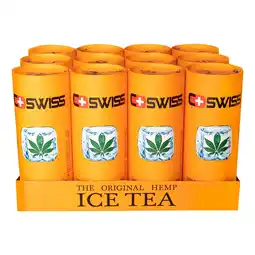 Netto Marken-Discount C Swiss Cannabis Ice Tea 0,25 Liter, 12er Pack Angebot