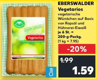 Kaufland EBERSWALDER Vegetarios Angebot
