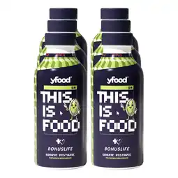 Netto Marken-Discount YFood Bonuslife Netflix Trinkmahlzeit Pistazie 500 ml, 6er Pack Angebot