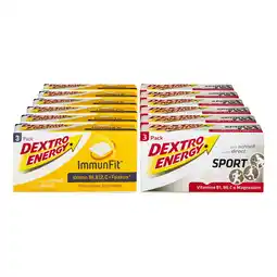 Netto Marken-Discount Dextro Energy Würfel Sammeltray verschiedene Sorten, 12er Pack Angebot