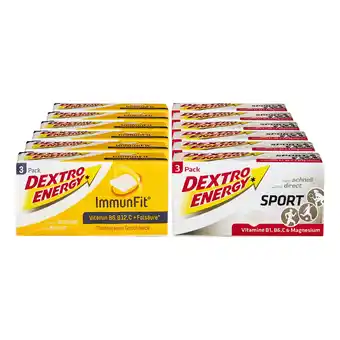 Netto Marken-Discount Dextro Energy Würfel Sammeltray verschiedene Sorten, 12er Pack Angebot