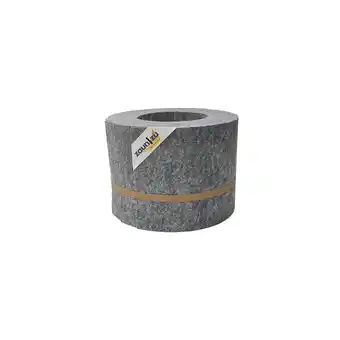 Netto Marken-Discount zaun zu Sichtschutz Design Vlies für Doppelstabmatten Hellgrau 10x 2,55m Angebot