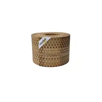 Netto Marken-Discount zaun zu Sichtschutz Rattan für Doppelstabmatten UV-beständig Stroh 10x 2,55m Angebot