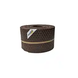 Netto Marken-Discount zaun zu Sichtschutz Rattan für Doppelstabmatten UV-beständig Braun 10x 2,55m Angebot