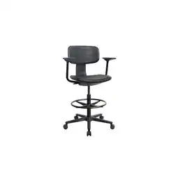 Netto Marken-Discount hjh OFFICE Counterstuhl TOP WORK B1 Kunstleder ohne Armlehnen Angebot