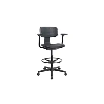 Netto Marken-Discount hjh OFFICE Counterstuhl TOP WORK B1 Kunstleder ohne Armlehnen Angebot