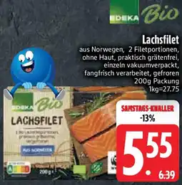 Edeka EDEKA Bio Lachsfilet Angebot