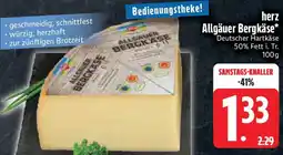 Edeka herz Allgäuer Bergkäse Angebot