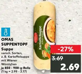 Kaufland OMAS SUPPENTOPF Suppe Angebot