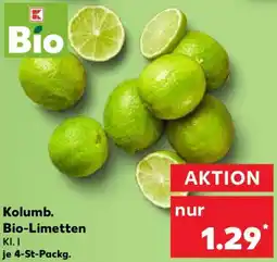 Kaufland Kolumb. Bio-Limetten Angebot