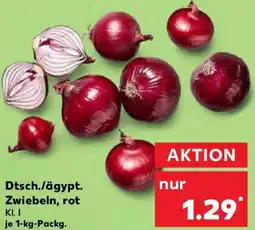 Kaufland Dtsch./ägypt. Zwiebeln, rot Angebot