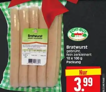 Edeka Herkules Bratwurst 10x100g Angebot