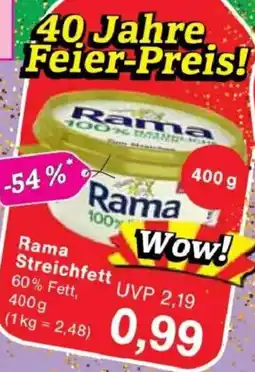 Jawoll Rama Streichfett Angebot
