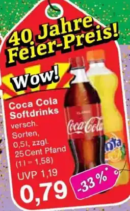 Jawoll Coca Cola Softdrinks Angebot