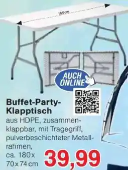 Jawoll Buffet-Party Klapptisch Angebot
