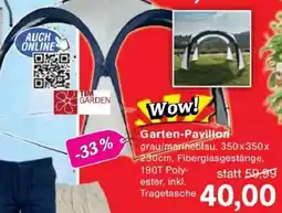 Jawoll TIM GARDEN Garten-Pavillon Angebot