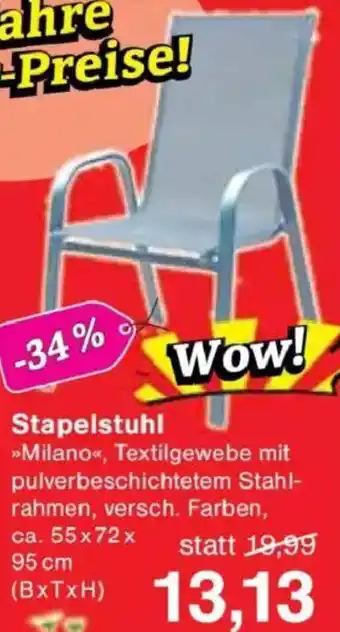 Jawoll Stapelstuhl Angebot