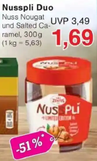 Jawoll Nusspli Duo Angebot