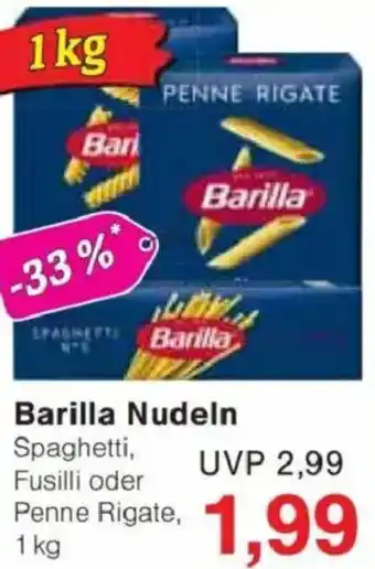 Jawoll Barilla Nudeln Angebot