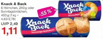Jawoll Knack & Back Angebot