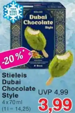 Jawoll Stieleis Dubai Chocolate Style Angebot