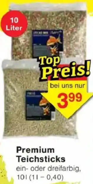 Jawoll Premium Teichsticks Angebot