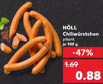 Kaufland HÖLL Chiliwürstchen Angebot