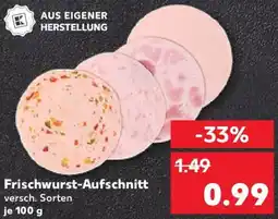 Kaufland Frischwurst-Aufschnitt Angebot