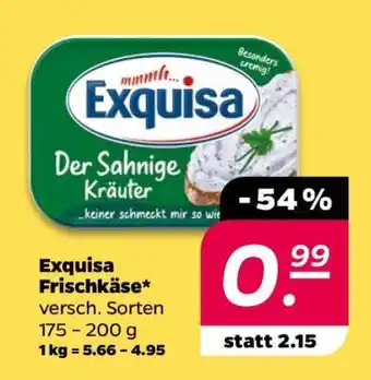 NETTO Exquisa Frischkäse Angebot