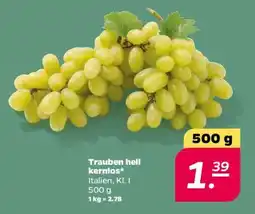 NETTO Trauben hell kernlos Angebot
