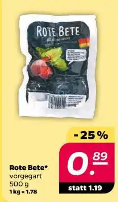 NETTO Rote Bete Angebot