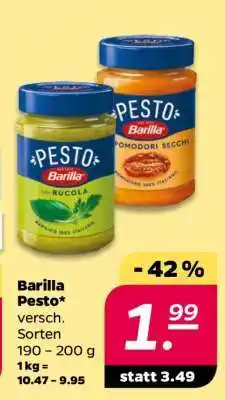 NETTO Barilla Pesto Angebot