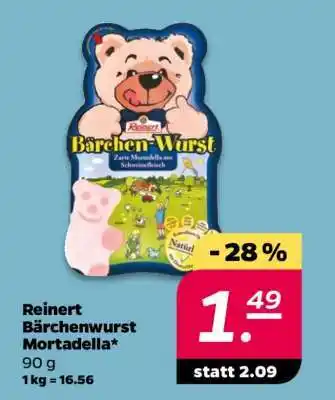 NETTO Reinert Bärchenwurst Mortadella Angebot