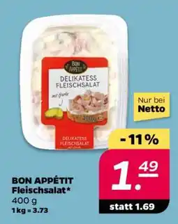 NETTO BON APPÉTIT Fleischsalat Angebot