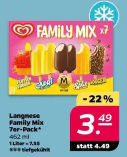 NETTO Langnese Family Mix 7er-Pack Angebot