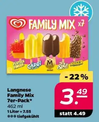 NETTO Langnese Family Mix 7er-Pack Angebot