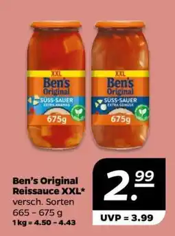 NETTO Ben’s Original Reissauce XXL Angebot