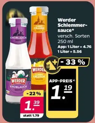 NETTO Werder Schlemmersauce Angebot