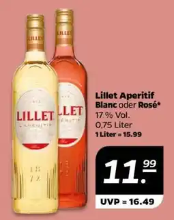 NETTO Lillet Aperitif Blanc oder Rosé Angebot